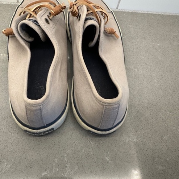 Sperry Women’s Pier View Seacoast Gray Slip On Canvas Sneakers Size 7.5 - Picture 5 of 10